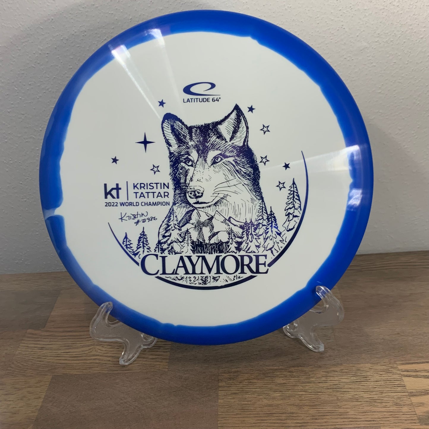 Latitude 64 - Gold Orbit Claymore - 2023 Team Series - Kristin Tattar
