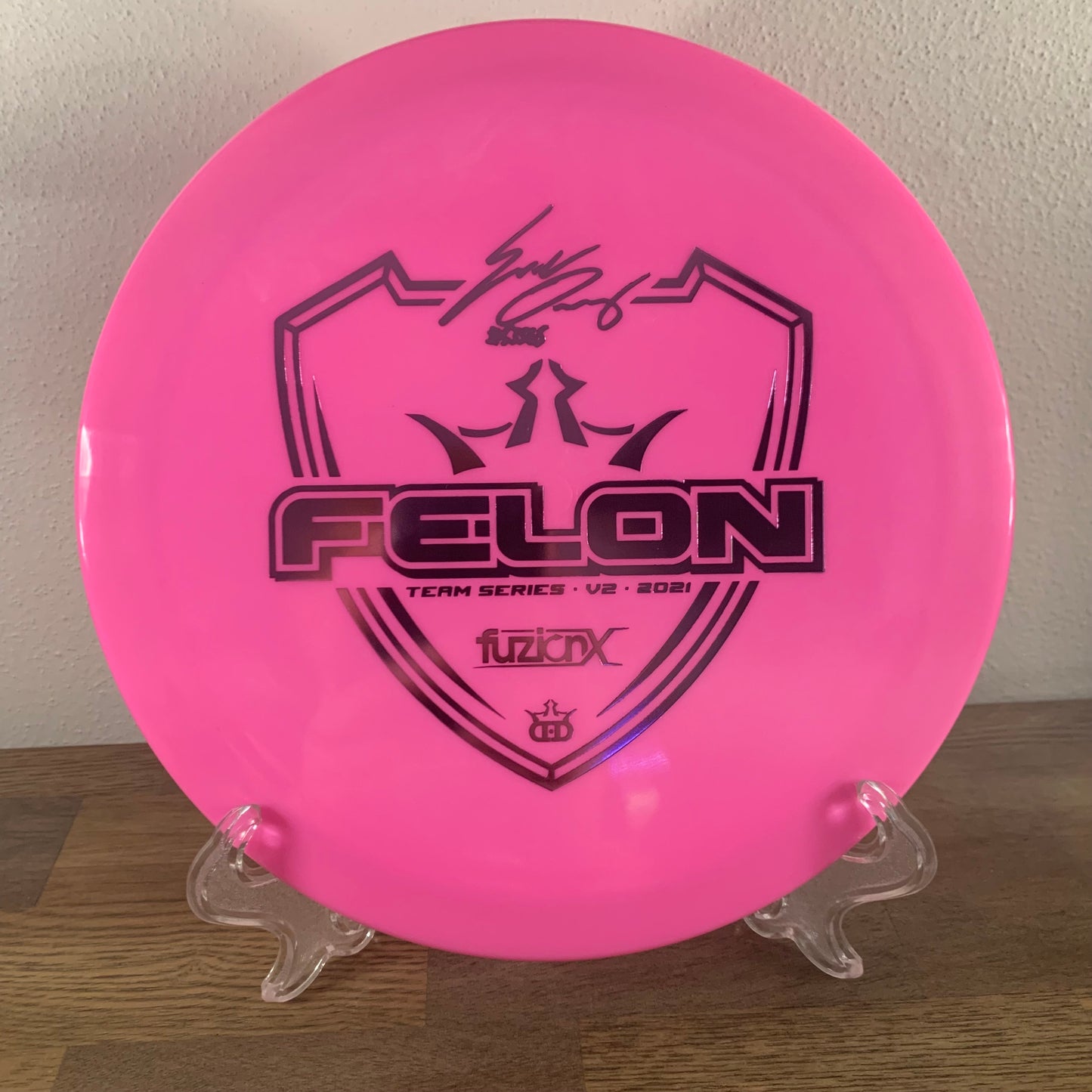 Dynamic Discs -  FuzionX Felon - 2021 Team Series v2 - Eric Oakley