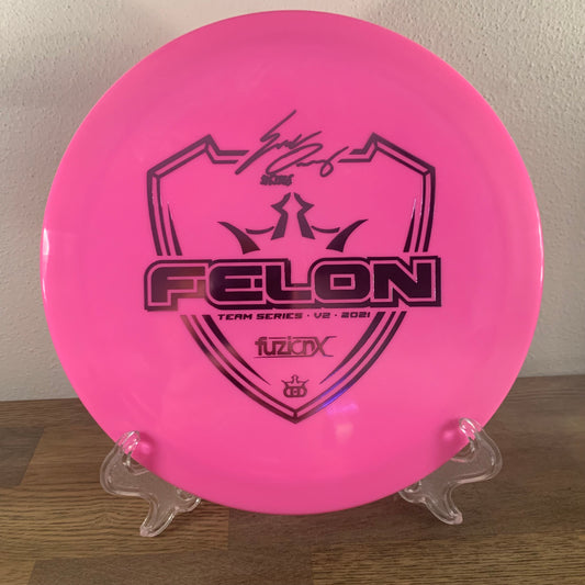 Dynamic Discs -  FuzionX Felon - 2021 Team Series v2 - Eric Oakley